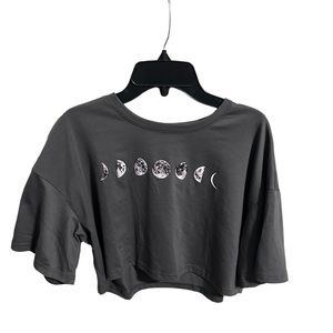 Moon Phase Cropped Tee